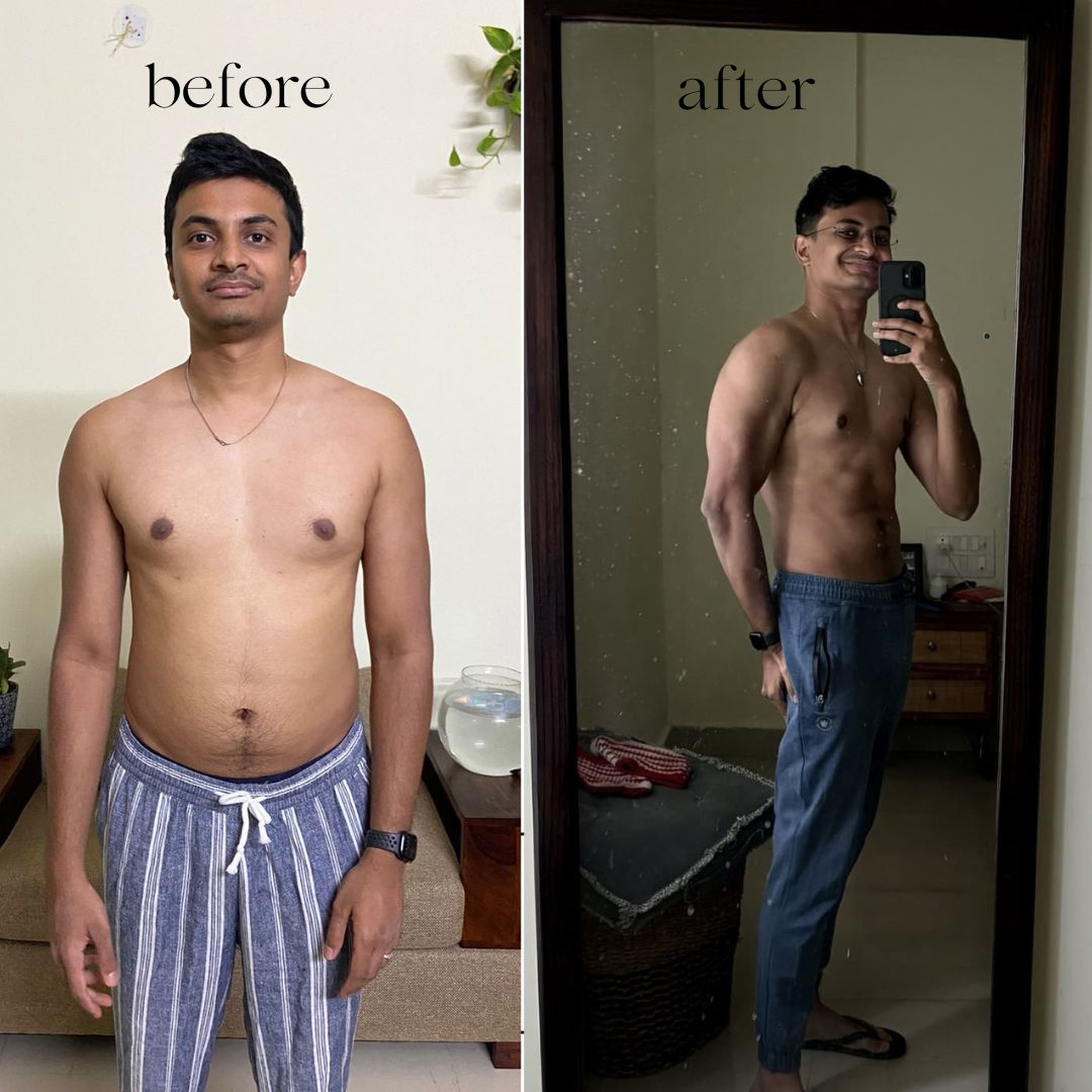 Before and After Transformation